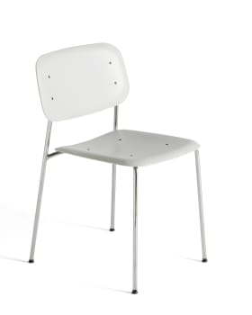 Soft Edge 45 stol, lyse grå