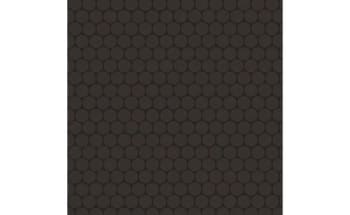 Cusion vinyl with duo dots black, 2m width with plastic foil