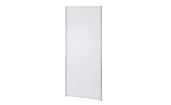 Vegg m/farget plate, komplett, 2,5 x 1 meter