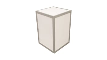 Podium white, 52x52cm h:79cm