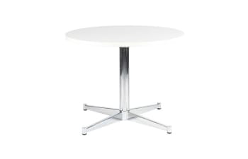 Coffee table, white, ø 70cm, h 55cm