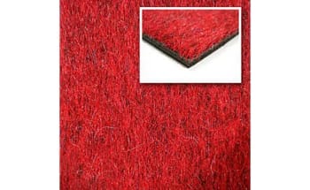 Carpet tiles red