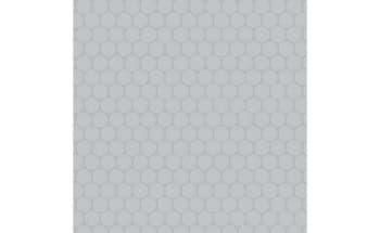 Cusion vinyl with duo dots grey, 2m width with plastic foil