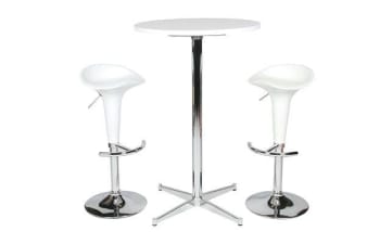 5275 standing table dia. 70 cm with two 5195 chairs