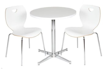 5375 table dia. 70 cm with two 5105 chairs