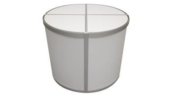 Podie farget pl, sirkel ø: 102cm h: 79