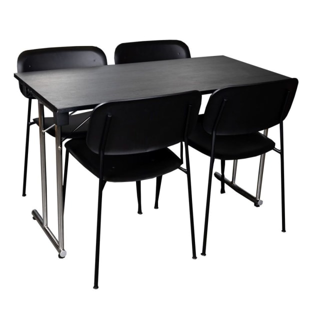 5221 bord 120 x 60 cm med 4 stk. 5418 stoler