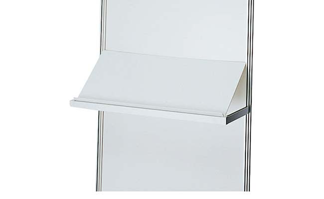 Slanted shelf, d:40cm