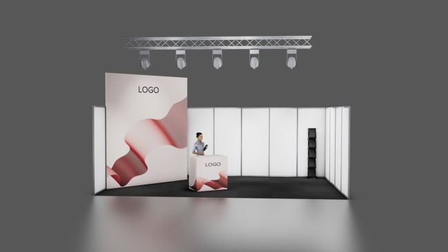 Appearance hvite vegger 28 m²,  3x9m(bås)