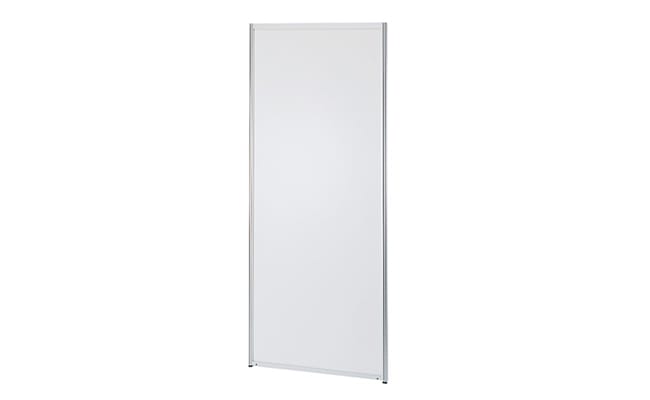 Wall white, 2,5 x 1 metres