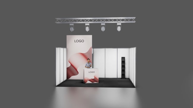 Appearance fargede vegger 20 m²,  4x5m (bås)