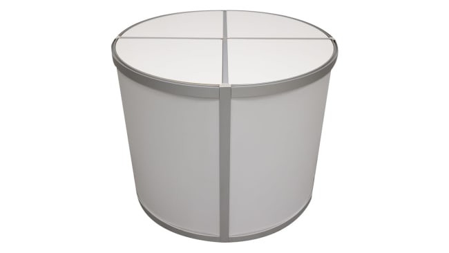 Podie farget pl, sirkel ø: 102cm h: 79