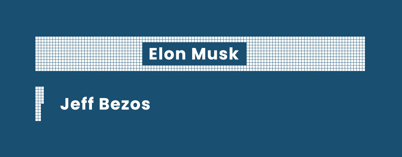 Elon Musk vs Jeff Bezos Twitter activity 2018 veonr blog shubham kushwah