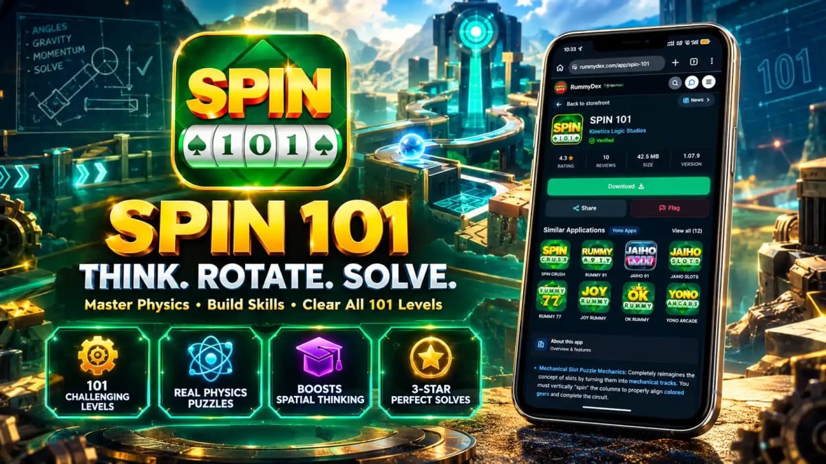 Spin 101 App Download: Physics Puzzle & APK 