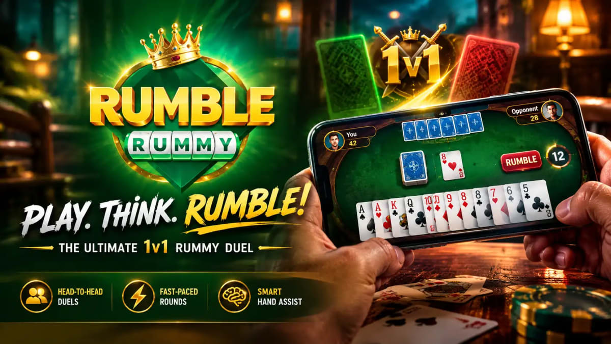 Rumble Rummy App Download: Official 1v1 Card Duel APK