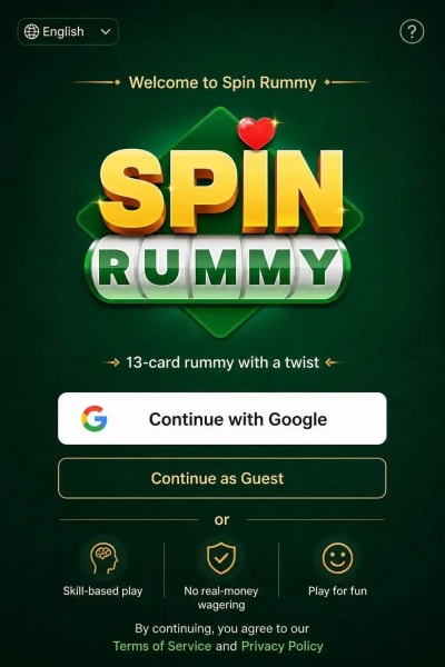 SPIN RUMMY screenshot 1 - gameplay preview