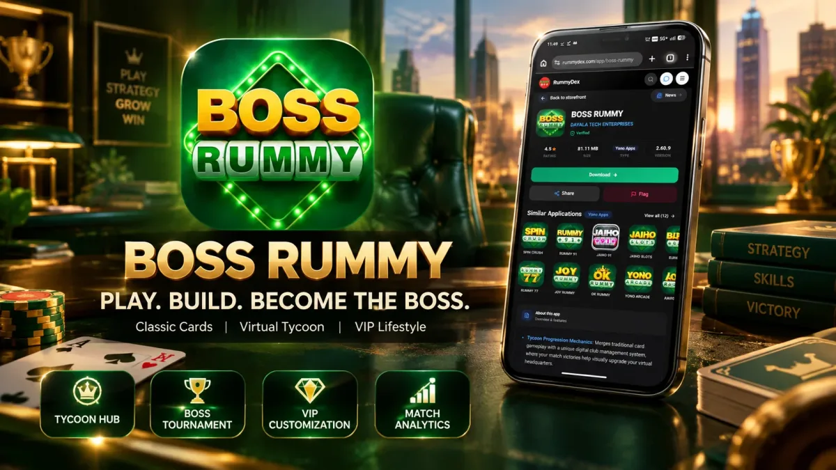 Boss Rummy: Rule the Tables & Build a Club Empire main cover article image