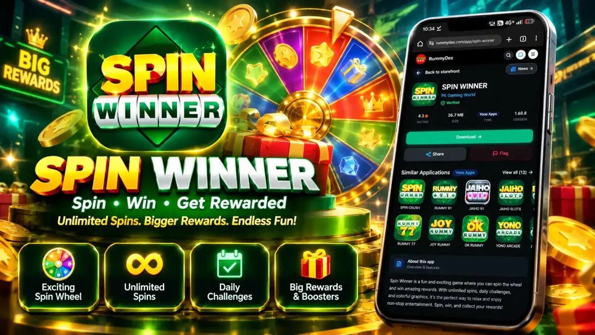 Spin Winner App Download: APK, Wheel Arcade & Rewards main cover article image