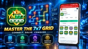 YN 777 App Review: Master Tactical 7x7 Node Puzzles news cover banner