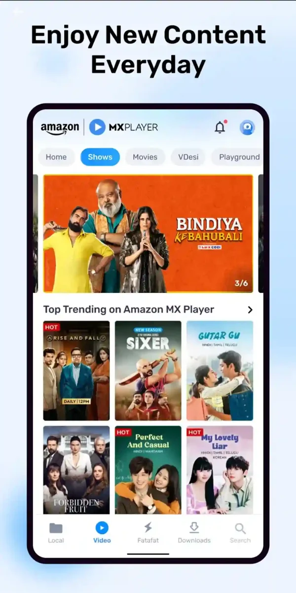 Amazon MX Player screenshot 1