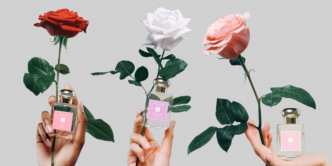 Cover image for Jo Malone has presented "Mad About The Rose"