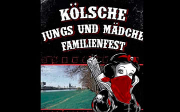 Kölsch Junge und Mädche Familienfest auf den Pollerwiesen