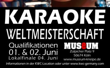 Karaoke Weltmeisterschafts-Qualifikation im Museum