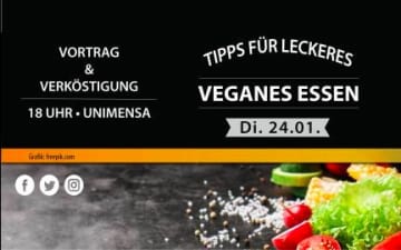 Tipps für Veganes Essen + Verköstigung in der Uni Mensa 