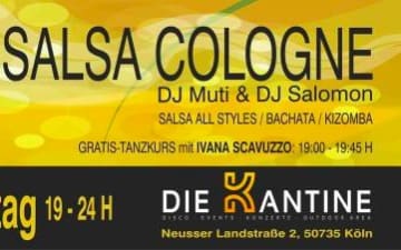 Salsa Cologne in der Kantine