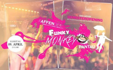 Funky Monkey Sommersemester Opening im Pan Tau Nightclub