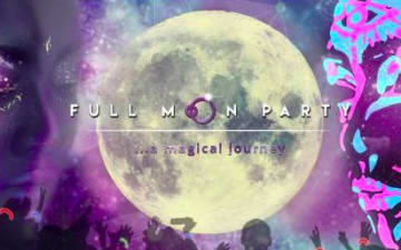 Full Moon Party in der Poller Strandbar