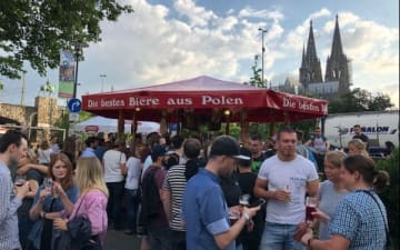 21. Kölner Bierbörse an der Rheinpromenade vom 30.05. - 02.06.2019