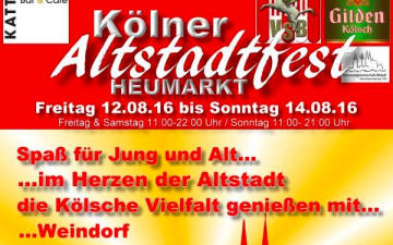 Kölner Altstadtfest 2016