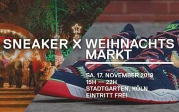 Sneaker X Weihnachtsmarkt im Stadtgarten am 17.11.2018
