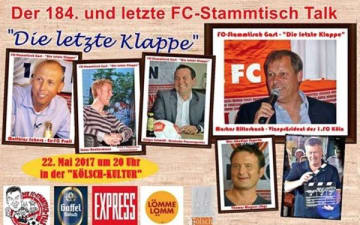 FC-Stammtisch Talk - "Die letzte Klappe"