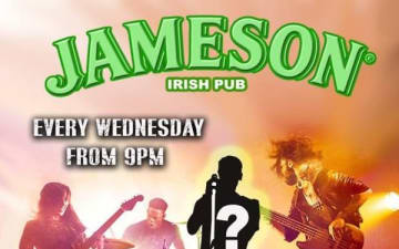 Live Band Karaoke im Jameson Pub am 17.10.2018