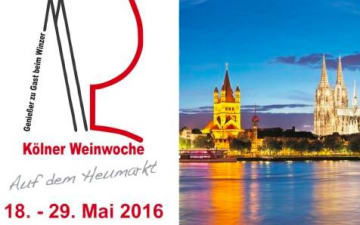 43. Kölner Weinwoche 2016 am Heumarkt
