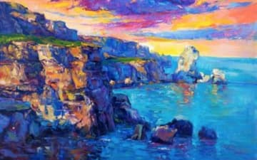 ArtNight: Oceans & Cliffs