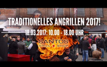 Traditionelles Angrillen im Santos Grill