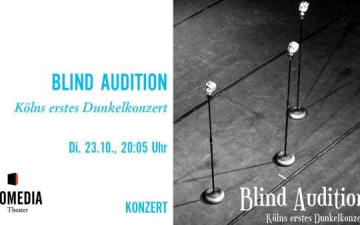 Blind Audition im Comedia Theater am 23.10.2018