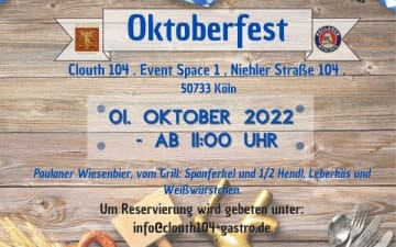 O`Zapft - Oktoberfest im Clouth 104