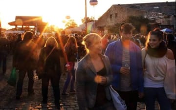 Nachtflohmarkt in der Pattenhalle Ehrenfeld am 28.04.2018