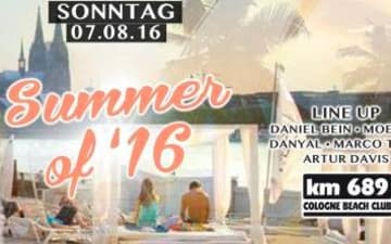 Summer of '16 Open Air im km689 Beach Club