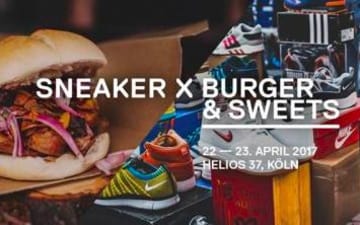 Sneaker X Burger & Sweets im Helios37