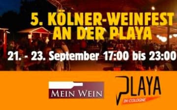 5. Kölner Weinfest an der Playa