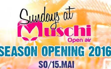 Pfingstsonntag Muschi-Party - Season Opening 2016 - Halle Tor 2