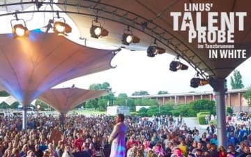 Linus Talentprobe in White im Tanzbrunnen