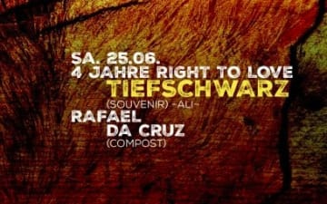 4 Jahre Right to Love im Gewölbe