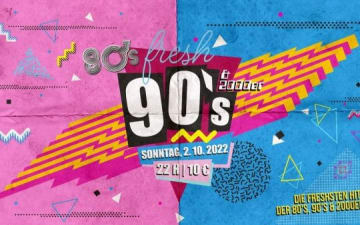Fresh 80's & 90's & 00's in der Roonburg
