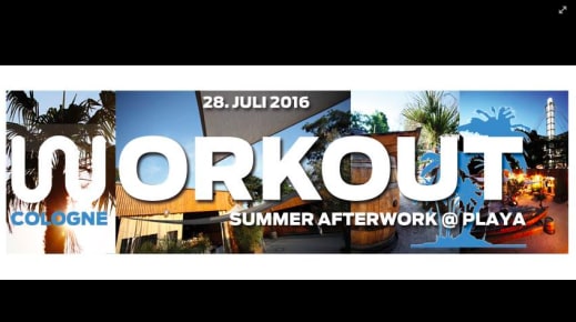 Workout Cologne - Summer Afterwork an der Playa